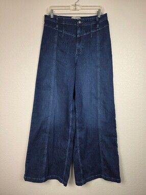 We The Free People Wide Leg Denim Jeans Size 31